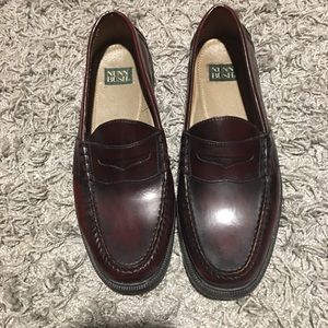 Nunn Bush Lincoln Leather Penny Loafers Shoes